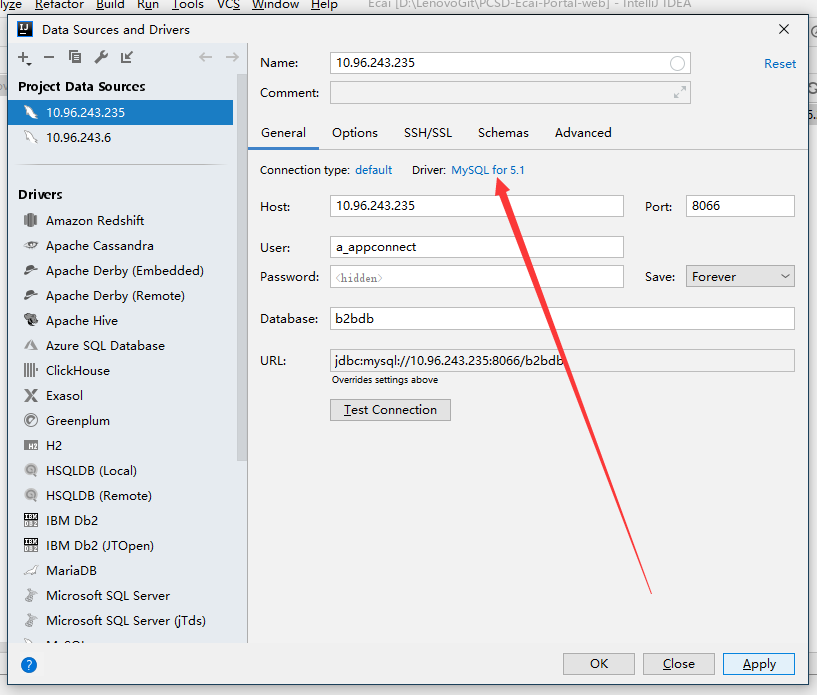 Could Not Create Connection To Database Server Attempted